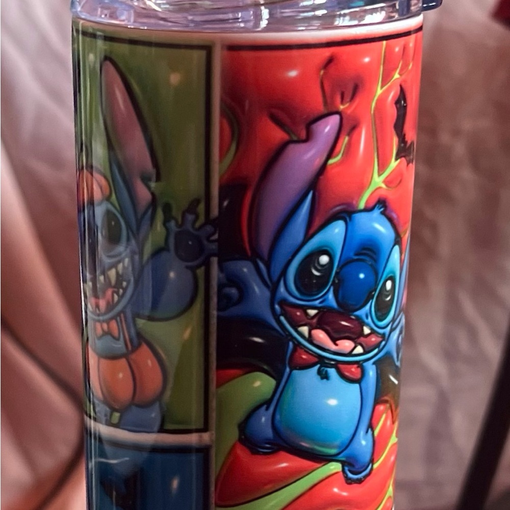 Scary 3D Halloween Tumbler
